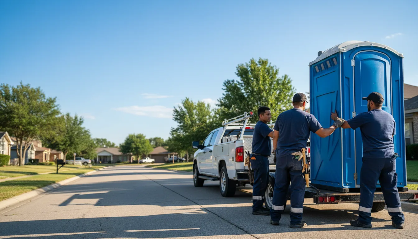 Portable Toilet Rental in Calmar, IA near me